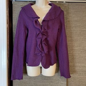 Purple Charter Club Jacket. Size Large